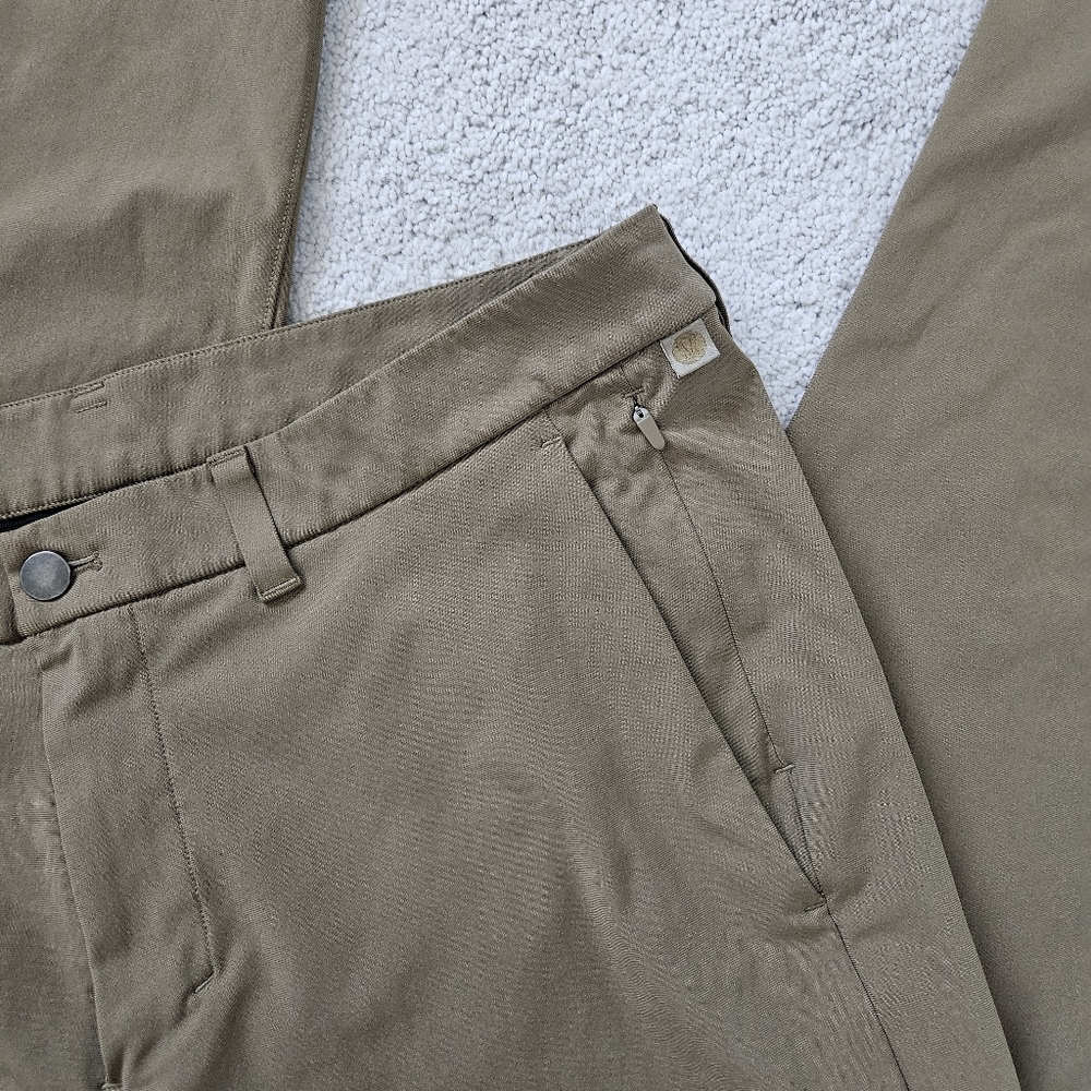 Lululemon | Commission Pant Slim LM5AFFT Brown Tan Mens 38, 37 x 36 - Picture 3 of 7
